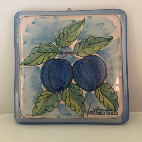 Fratantoni For Vieira decorative wall tile trivet
